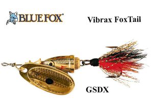 Sukriukė (blizgė) Blue Fox Vibrax Foxtail GSDX 6 g