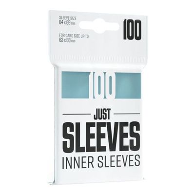 Just Sleeves - Inner Sleeves (100 Sleeves)