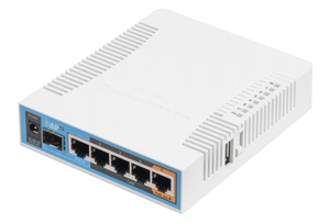 Belaidės prieigos taškas MikroTik RB962UiGS-5HacT2HnT hAP ac 802.11ac, 2.4/5.0, 10/100/1000 Mbit/s, Ethernet LAN (RJ-45) ports 5, MU-MiMO Yes, PoE in/out