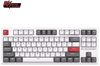 Royal Kludge RK R87 RGB white wired keyboard | 80%, Hot-swap, Brown switches, US