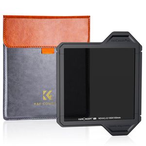 K&F 100*100*2MM Square Full ND64 with Lens Protection Bracket, Optics Glass, HD, Waterproof