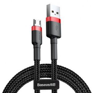 CABLE MICROUSB TO USB 1M/RED/BLACK CAMKLF-B91 BASEUS