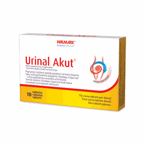 Urinal Acut tabletės N10