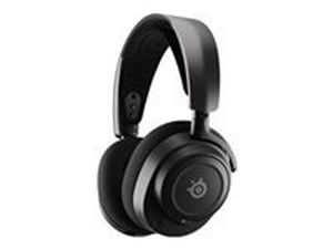 SteelSeries Arctis Nova 7 juodos bevielės ausis uždengiančios žaidimų ausinės su mikrofonu | Triukšmo slopinimas