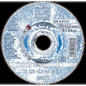 Šlifavimo diskas PFERD E125-5,2 SG-INOX