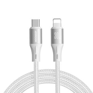 Cable Joyroom Light-Speed USB-C to Lightning SA25-CL3 , 30W , 1.2m (white)