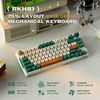 Royal Kludge RH81 Time machine Wireless Mechanical Keyboard | 75%, Hot-swap, RGB, Brown Switches, US