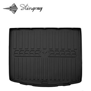Guminis bagažinės kilimėlis TOYOTA Auris E180 2012-2019 (universal) black /6022151