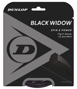 Stygos raketei DUNLOP Black Widow 1.26mm
