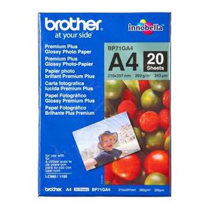 BROTHER PREM. PLUS GLOSSY PHOTO PAPER A4