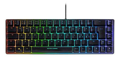 DELTACO GAM-158-US 60% wired (black) membrane keyboard | US