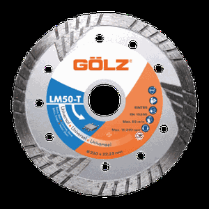 Deimantinis diskas asfaltui GOLZ LM50T 230x22.2mm