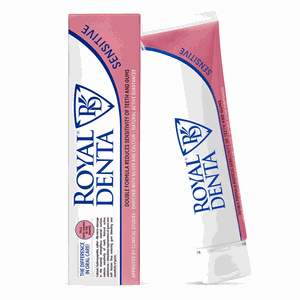 Royal Denta Toothpaste Sensitive Dantų pasta jautriems dantims, 130g