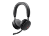 Ausinės Dell Pro On-Ear Headset WL5024 Built-in microphone ANC Wireless Black