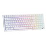 Royal Kludge RK98 White Wireless Mechanical Keyboard | 98%, Hot-swap, Red switches, US