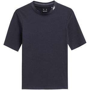 Moteriški Marškinėliai 4F Tamsiai Mėlyna H4Z21 TSD013 30S