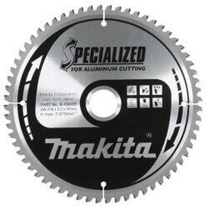 Aliuminio pjovimo diskas MAKITA 216x30x2,2mm 64T -5°