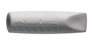 Trintukas kamštelis pieštukui Faber-Castell Grip 2001, pilkos spalvos, 2 vnt.