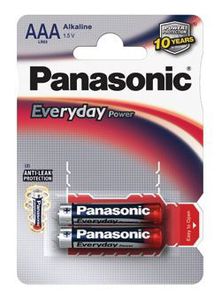 Baterijos Panasonic EVERYDAY LR03-2BP