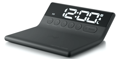 Radijo imtuvas Muse Radio with a wireless charger M-168 WI Black Portable