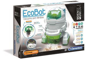 Robotas konstruktorius siurblys EcoBot Clementoni 75040