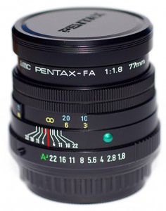 PENTAX 77MM F/1.8 SMC FA