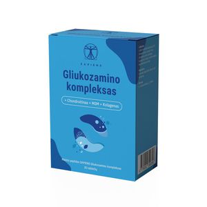 SAPIENS Gliukozamino kompleksas, 30 tablečių