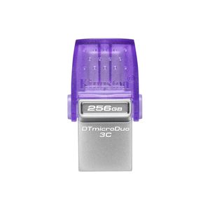 USB raktas KINGSTON 256GB DT Micro Duo 3C Gen.2, Dual interface USB Type-C and Type-A
