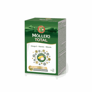 Möller's Total 28 kapsulės + 28 tabletės N56