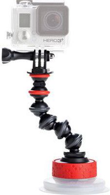 Joby suction cup Gorillapod Arm + GoPro adapter