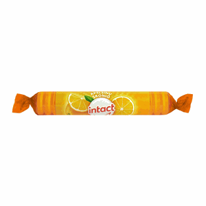 INTACT apelsinų skonio tabletės 40 g