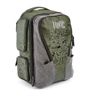Toxic Valkyrie Camera Backpack M Water Resistant "Frog" Pocket Emerald