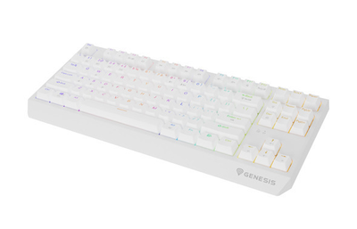 Klaviatūra THOR 230 | Mechanical Gaming Keyboard | Wireless | US | White | 2.4 GHz, Bluetooth, USB | Outemu Red