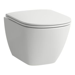 Pakabinamas WC puodas Laufen LUA Advance Compact Rimless, baltas