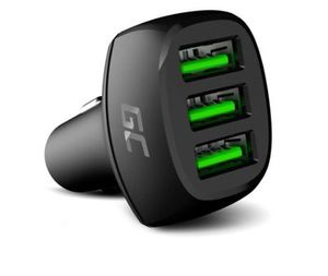 GREENCELL PowerRide 54W 3xUSB 18W car charger Ultra Charge