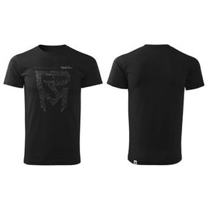 Marškinėliai Rock Machine Kiki Havlicka, juoda, XXL