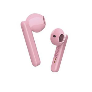 Trust Primo stilingos bevielės Bluetooth į ausis įstatomos ausinės su jutikliniu valdymu | 320mAh įkrovimo dėklas | Iki 4 val. ausinių veikimas | Spalva: rožinė