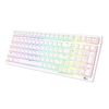 Royal Kludge RK98 White Wireless Mechanical Keyboard | 98%, Hot-swap, Brown switches, US