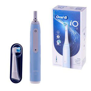 Oral-B IOSERIES3ICE elektrinis dantų šepetėlis Suaugusiems Besisukantis vibruojantis dantų šepetėlis Mėlyna