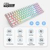 Royal Kludge RK100 White Wireless Keyboard | 96%, Hot-swap, Brown Switches, US, White