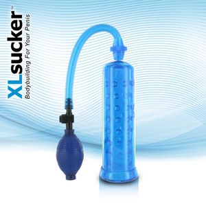 Penio pompa XLsucker mėlynos spalvos