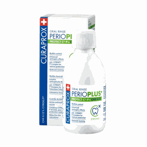 CURAPROX antibakterinis skalavimo skystis su 0.12% chlorheksidino Perio Plus+ Protect 200 ml 