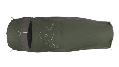 Miegmaišis Robens Mountain Bivvy L, Sleeping Bag, 230x90x60 cm, Two-way open, Dark Green
