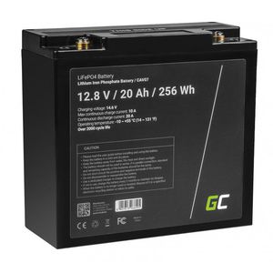 Green Cell LiFePO4 battery 12V 12,8V 20Ah