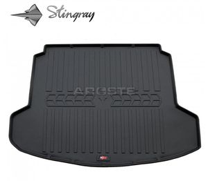 Guminis bagažinės kilimėlis RENAULT Megane IV 2015+  (sedan) black /6018031