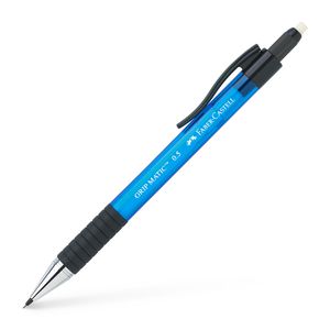 *Automatinis pieštukas Faber-Castell Grip Matic, 0,5mm, mėlynos spalvos korpusas