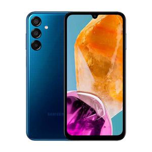 Mobilusis telefonas Samsung Galaxy M15 (M156) Dark Blue 6.5" Super AMOLED 1080x2340 pixels Mediatek Dimensity 6100+ (6 nm) Internal RAM 4GB 128GB mic