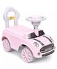 Vaikiškas paspiriamas automobilis "Mini Cooper", rožinis