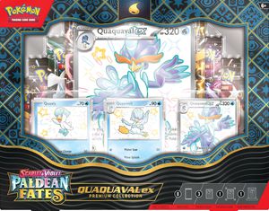 Pokémon TCG - Scarlet & Violet 4.5 Paldean Fates Premium Collection - Quaquaval ex