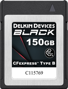 DELKIN CFEXPRESS BLACK R1725/W1530 150GB